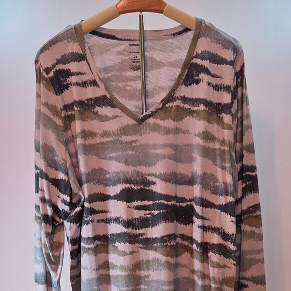 Sonoma Goods for Life – The Everyday Tee – Women’s Plus 2X - Picture 1 of 7